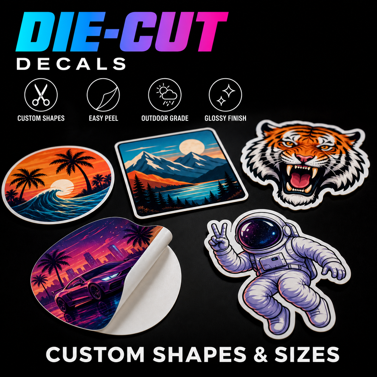 Die Cut Decals